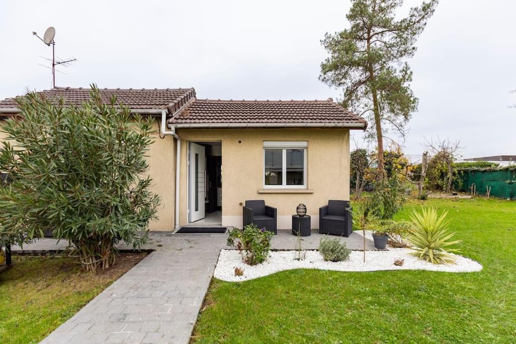 Independent House With Garden - Airport Cdg And Exposition Center Of Villepinte Sevran Bagian luar foto